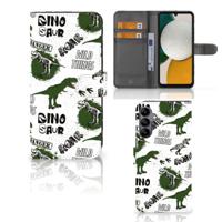 Telefoonhoesje | Met pasjeshouder | voor Samsung Galaxy A34 Dinosaurus