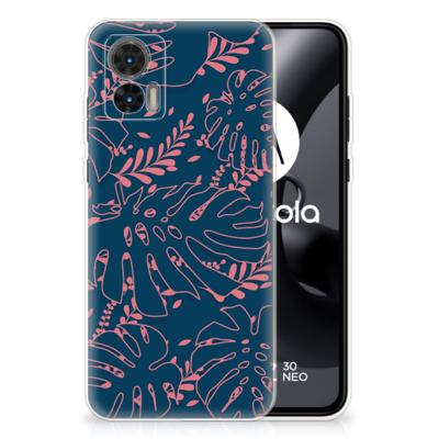 Motorola Edge 30 Neo | TPU Case | Palm Leaves