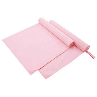 Sporthanddoeken 2 pcs Roze 180 x 90 cm Polyester en polyamide