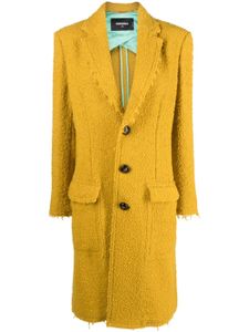 DSQUARED2 trench à simple boutonnage - Jaune