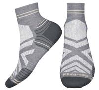 Smartwool Hike Zero Cushion Ankle Wandelsok Dames LIGHT GRAY S