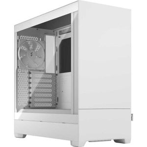 Fractal Design Pop Silent White TG Clear Tint tower behuizing 2x USB-A 3.2 (5 Gbit/s), 2x Audio, Window-kit