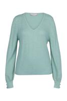 Nika structure pullover - light sage green - 13601