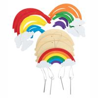 Colorations - maak en versier je eigen windgong, set van 12