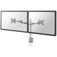 Neomounts FPMA-D935D Monitor-tafelbeugel 2-voudig 25,4 cm (10) - 68,6 cm (27) Zilver In hoogte verstelbaar, Kantelbaar, Zwenkbaar, Roteerbaar - thumbnail