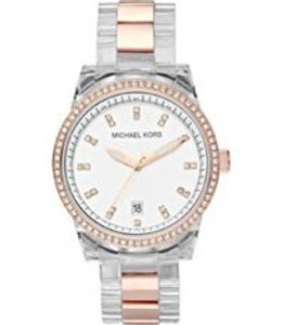 Horlogeband Michael Kors MK5405 Kunststof/Plastic Bi-Color 18mm