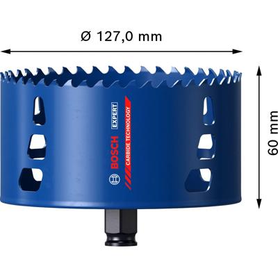 Bosch Professional EXPERT Tough Material gatzaag 127mm - 2608900443