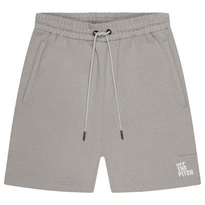 Off The Pitch - Fullstop Korte Broek - Lichtgrijs