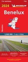 Wegenkaart - landkaart 714 Benelux 2024 | Michelin - thumbnail
