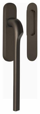 Formani Rivio by Gensler GL230 massieve set hefschuifdeurbeslag - brons