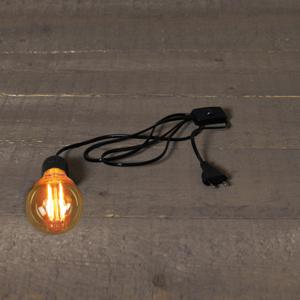 Fitting Zwart - zwart - plastic - E27 - IP20 - 2M - hanglamp - designlamp
