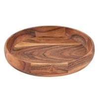 SVJ Schaal - 30x30x5 cm - Hout - Naturel