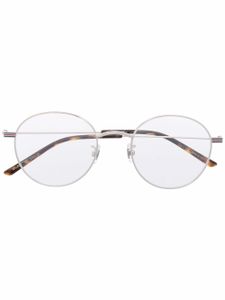 Gucci Eyewear lunettes de vue Oval à monture ronde - Argent