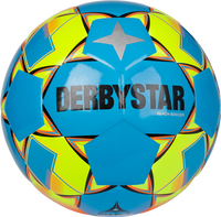 Derbystar Beach Soccer Blauw geel oranje 1066 - thumbnail