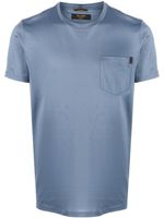 Moorer Bruzio-JCL cotton T-shirt - Bleu