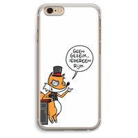 Geen Gezeik: iPhone 6 Plus / 6S Plus Transparant Hoesje
