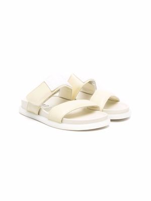 MM6 Maison Margiela Kids sandales à bout rond - Jaune