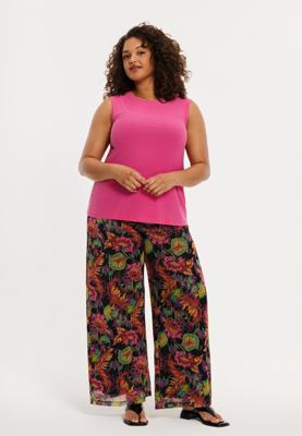 Yoek Pantalon loose LOTUS | Multi | Maat 46/48