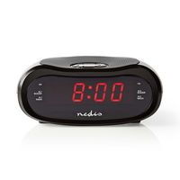 Nedis Digitale Wekkerradio | LED-Scherm | AM / Fm | 1 stuks - CLAR001BK CLAR001BK