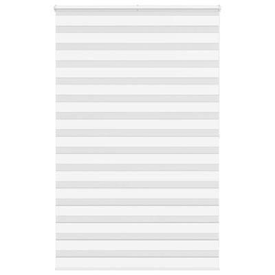 Zebra rolgordijn 140x200 cm stofbreedte 135,9cm polyester wit