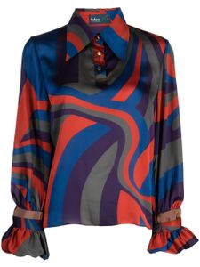 Kolor blouse à motif abstrait - Multicolore