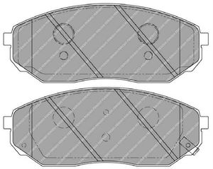 Remblokken set FDB1735