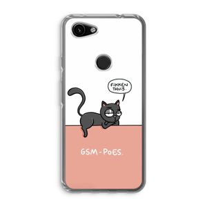 GSM poes: Google Pixel 3a Transparant Hoesje