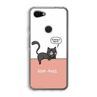 GSM poes: Google Pixel 3a Transparant Hoesje