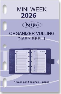Personal Organizer Pocket Agenda Inleg Mini 2026