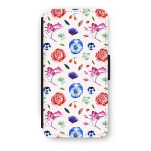Bloemetjes: iPhone 8 Flip Hoesje