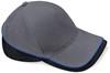 Beechfield CB171 Teamwear Competition Cap - Graphite Grey/Black/Bright Royal - One Size