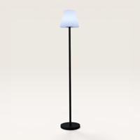 Staande lamp Nuvoro sole - Met afneembare voet en oplaadbaar via USB C of met solarenergie - Inclusief afstandsbediening om te kiezen uit zes RGB-kleuren