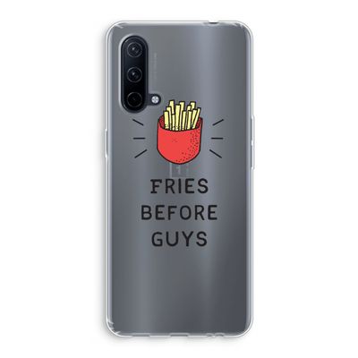 Fries before guys: OnePlus Nord CE 5G Transparant Hoesje