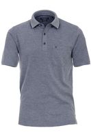Casa Moda Casual Fit Polo shirt Korte mouw grijs/blauw - thumbnail