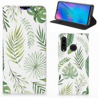 Huawei P30 Lite New Edition Smart Cover Leaves