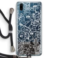 Vexx City #2: Huawei P20 Transparant Hoesje met koord