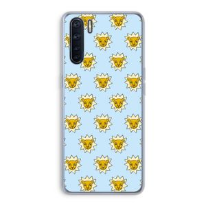 Leeuwenkoppen: Oppo A91 Transparant Hoesje
