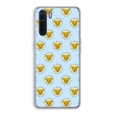 Leeuwenkoppen: Oppo A91 Transparant Hoesje