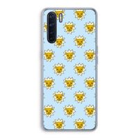 Leeuwenkoppen: Oppo A91 Transparant Hoesje