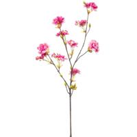 Kunstbloem Kersen bloesem - 90 cm - fuchsia roze - Kunst zijdebloemen