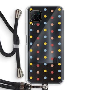 Bollen: Huawei P40 Lite Transparant Hoesje met koord