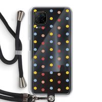 Bollen: Huawei P40 Lite Transparant Hoesje met koord