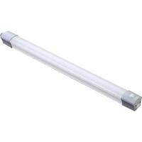 Megatron Feuchtraumleuchte LED-lamp met bewegingsmelder voor vochtige ruimte LED LED vast ingebouwd 16 W Neutraalwit Grijs