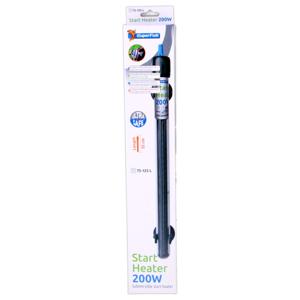 Superfish Start Heater 200W - Nauwkeurige Aquarium Verwarmer met 2m Kabel & Handleiding