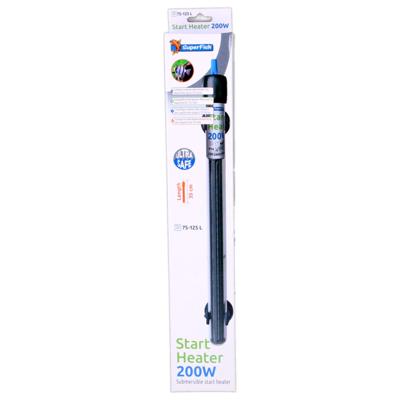 Superfish Start Heater 200W - Nauwkeurige Aquarium Verwarmer met 2m Kabel & Handleiding