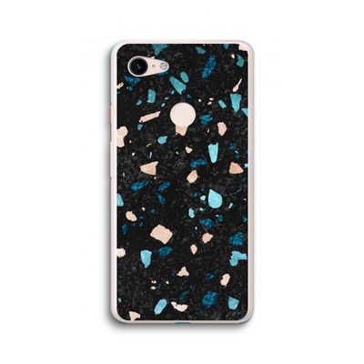 Terrazzo N°11: Google Pixel 3 XL Transparant Hoesje
