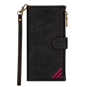 iPhone 11 Pro Max hoesje - Bookcase - Patroon - Pasjeshouder - Portemonnee - Kunstleer - Zwart