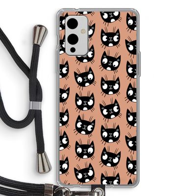 Kat: OnePlus 9 Transparant Hoesje met koord