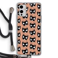 Kat: OnePlus 9 Transparant Hoesje met koord