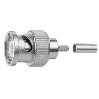 Telegärtner 100027462 100027462 BNC-connector Stekker, recht 50 Ω 1 stuk(s)